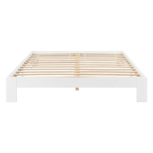 Lit en bois Raisio avec matelas en mousse froide différentes couleurs et tailles en.casa
