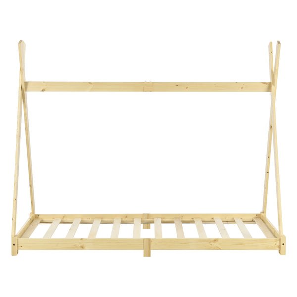 Lit enfant Höri 90x200 cm avec matelas en mousse froide, différentes couleurs en.casa