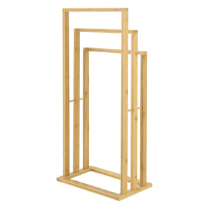 Porte-serviettes en bambou Rana 40x24x82 cm [en.casa]