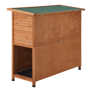 Enclos pour lapins Falkenau en bois de sapin 104x122x50cm [en.casa]