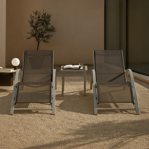 Ensemble de mobilier de jardin Binetto 3 pièces [en.casa]