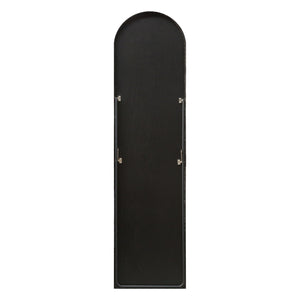 Miroir sur pied Bugnara 160x40cm inclinable Noir [en.casa]