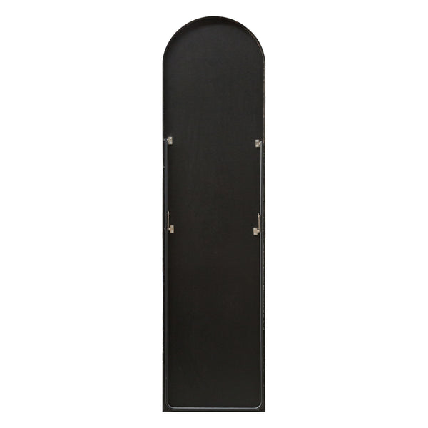 Miroir sur pied Bugnara 160x40cm inclinable Noir [en.casa]