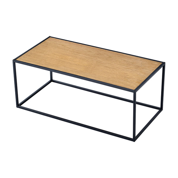 Table basse Vännäs 100 x 50 x 40 cm aspect bois [en.casa]