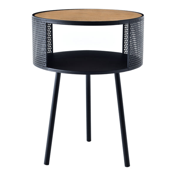 Table d'appoint Bjørnsund rond 34 cm de large [en.casa]