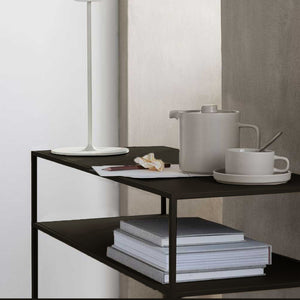 Table console Kuhmo 85 x 80 x 30 cm Noir [en.casa]