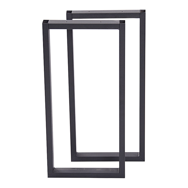 Structure de table Møldrup 56x27cm Noir [en.casa]