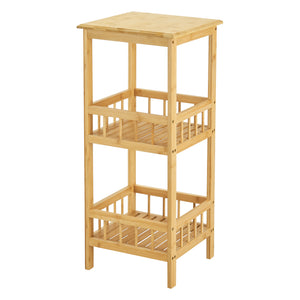 Étagère de rangement Pyhäjärvi à 3 niveaux 79 x 33 x 33 cm [en.casa]