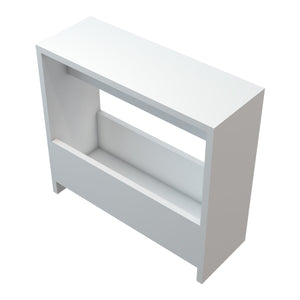 Table d'appoint Rødovre 60x55x20 cm Blanc [en.casa]