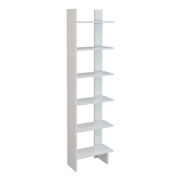 Bibliothèque Midtdjurs à 6 niveaux 170 x 47 x 21 cm blanc [en.casa]