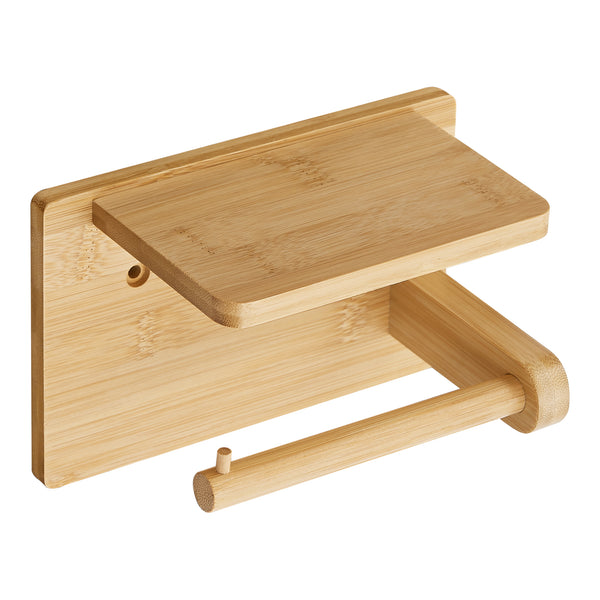 Porte-papier toilette Vallentuna Bambou [en.casa]