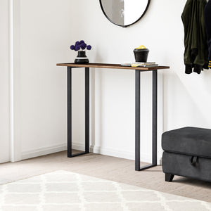 Structure de table Kauniainen lot de 2 acier 87x27 cm [en.casa]