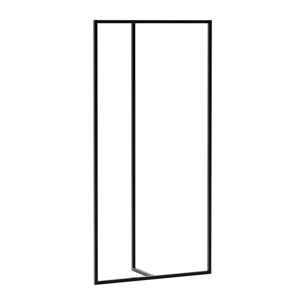 Porte-manteau Hurdal 160x80x32cm Noir [en.casa]