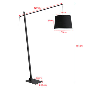 Lampadaire Nesna Noir [lux.pro]