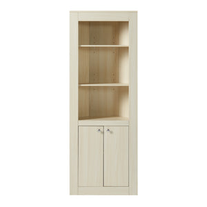 Armoire d'angle Eura 170x62x30cm Chêne [en.casa]