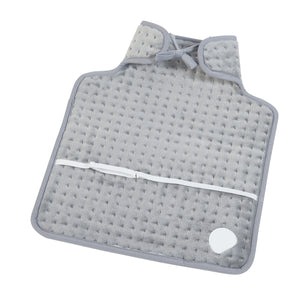 Coussin chauffant électrique Calvera 80W 50x40cm Gris [en.casa]