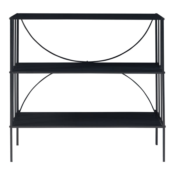 Console Baarn 65,5x70x32 cm Noir [en.casa]