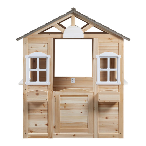 Cabane de jardin Acciano pour enfants 131 x 113 x 97 cm sapin casa.pro