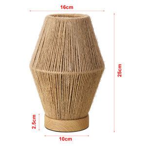 Lampe de table Arundel 1xE27 aspect bois/nature [lux.pro]