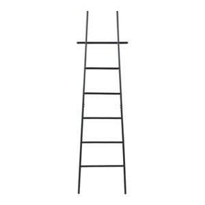 Échelle porte-serviettes Øyer 170x45x2 cm acier [en.casa]