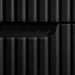Meuble double vasque Newport 121 x 72 x 40 cm noir [en.casa]