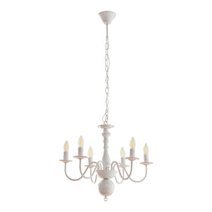 Lustre Berkeley blanc vintage lux.pro