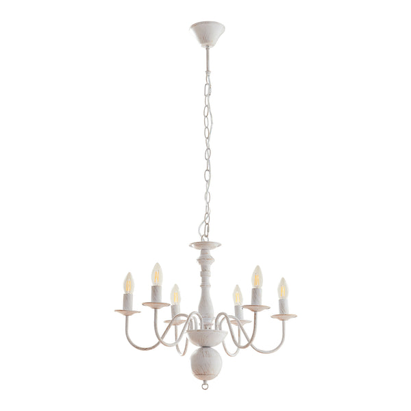 Lustre Berkeley blanc vintage lux.pro