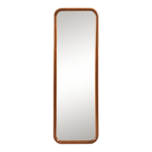 Miroir mural Ristijarvi 120 x 40 cm marron [en.casa] 