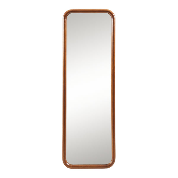 Miroir mural Ristijarvi 120 x 40 cm marron [en.casa] 