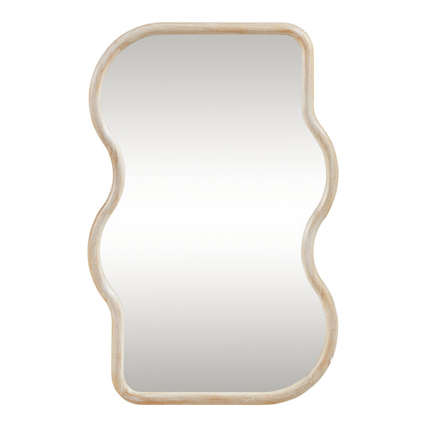 Miroir mural Bellerirnu 90x60 cm aspect chêne Sonoma [en.casa]