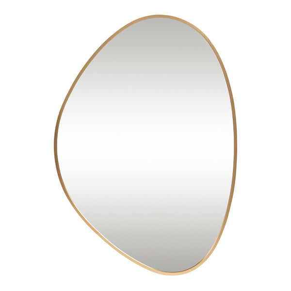 Miroir mural Lardkapihond 75x53 cm couleur or [en.casa]