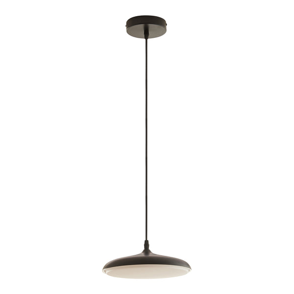 Suspension Oupilu avec LED intégrées Métal 120x25x25 cm Noir/Blanc [lux.pro]