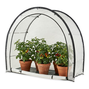 Serre à tomates Larshasas 180 x 80 x 170 cm transparent [en.casa]