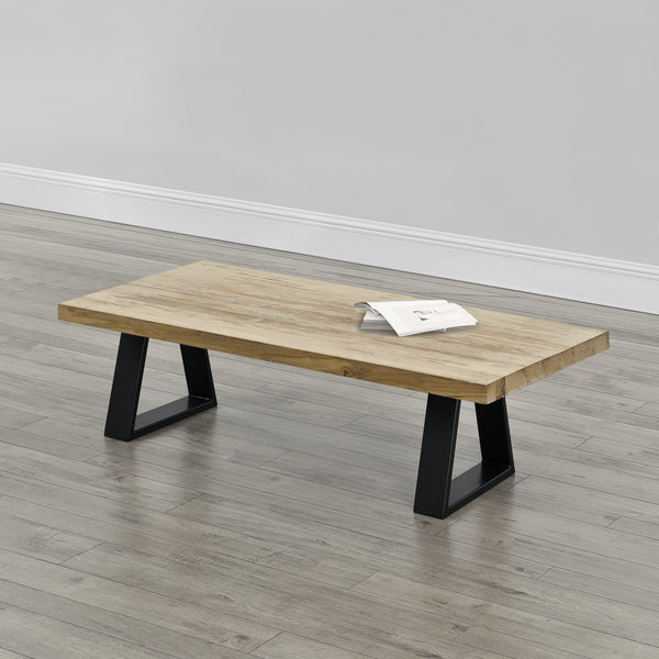 Set de 2 Pieds de Table Métal Noir ou Gris Acier Plusieurs Tailles [en.casa]