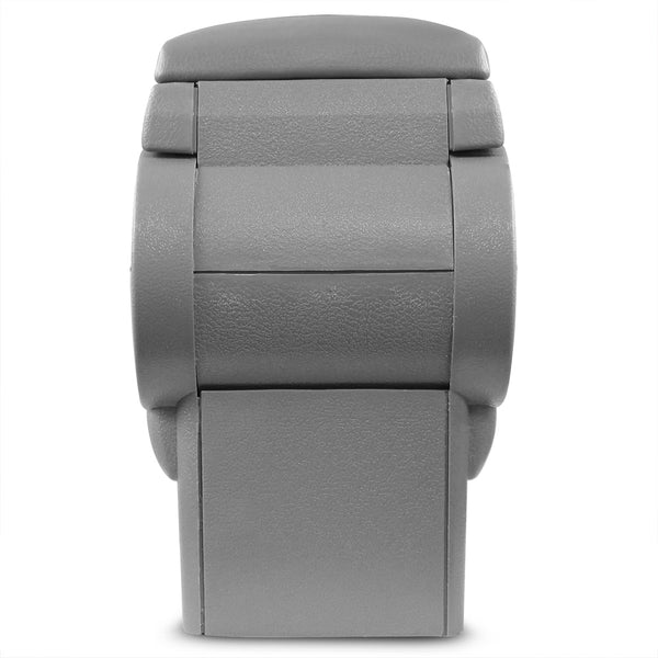 [pro.tec] Accoudoir central pour Golf IV / Bora / New Beetle - avec compartiment - rembourré - cuir-synthétique - gris