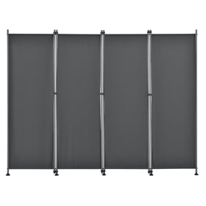 Paravent de Confidentialité Modica à 4 Panneaux pour Extérieur Intérieur 215 x 170 cm [pro.tec]