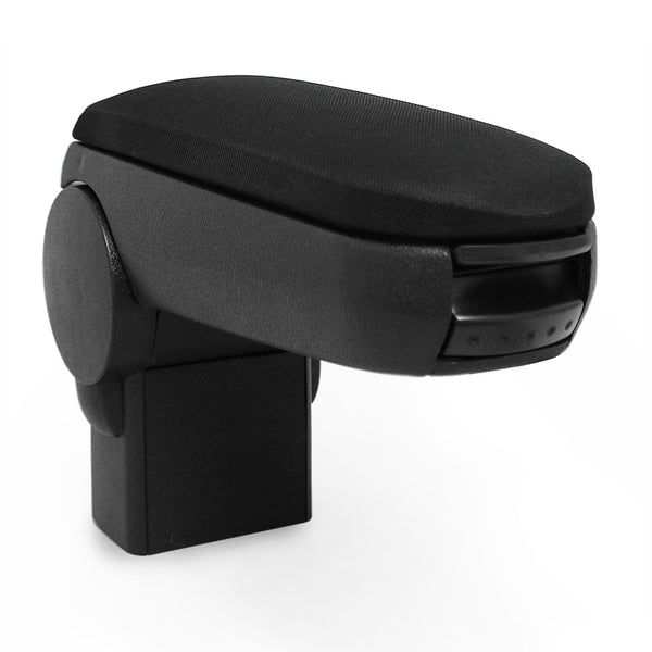 [pro.tec] Accoudoir central pour Golf IV / Bora / New Beetle - avec compartiment - rembourré - textile - noir 