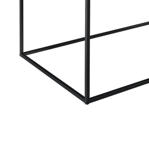 Console en métal noir en différentes tailles [en.casa]