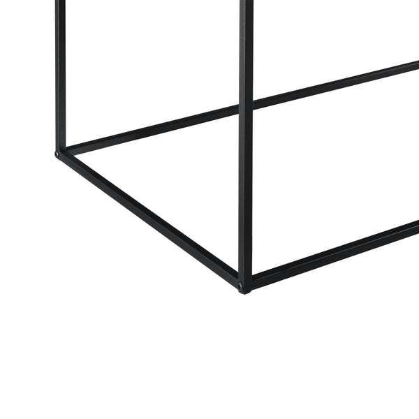 Console en métal noir en différentes tailles [en.casa]