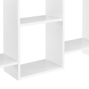 Meuble Mural Jessheim 161 x 18 x 65 cm Blanc Mat Laqué [en.casa]