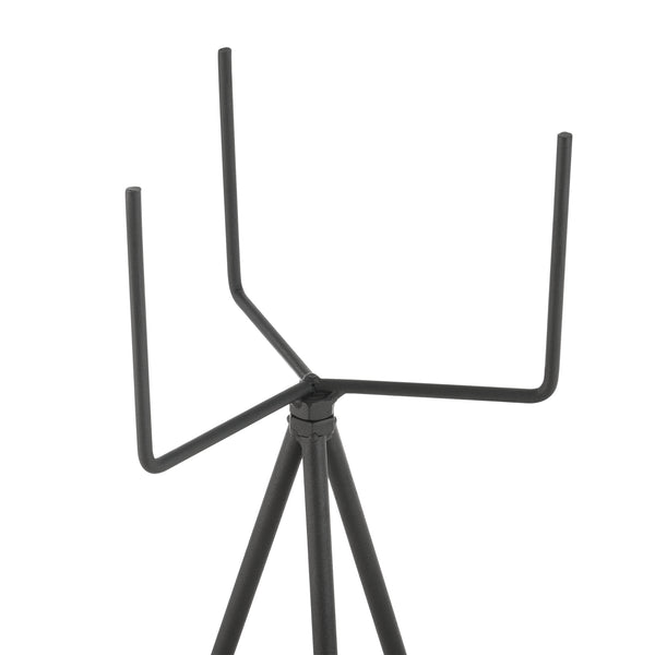 Lot de 2 Supports de Plante Lasne Noir Beige [en.casa]