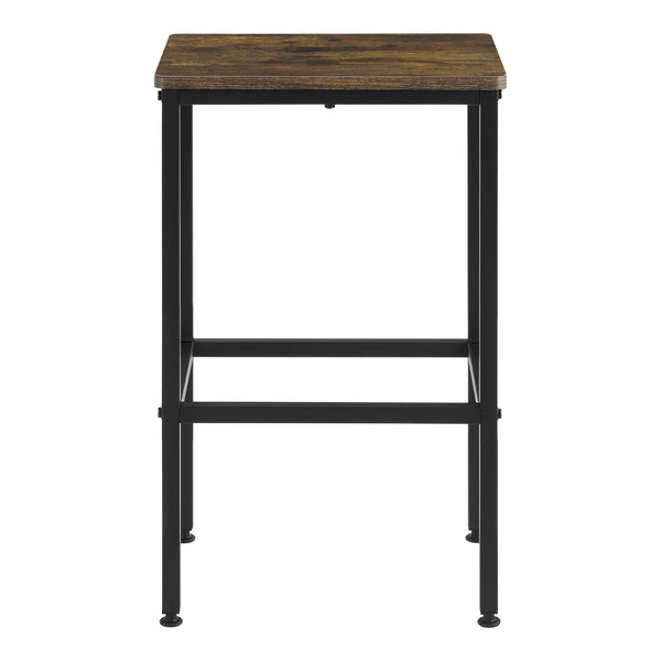 Lot de 2 Tabourets de Bar Örebro 65 x 40 x 30 cm Noir Effet Bois Foncé [en.casa]