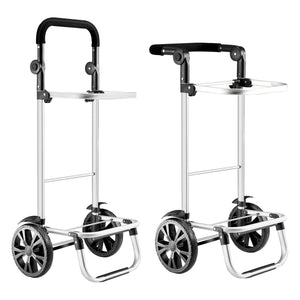 Chariot de courses Namborn pliable gris foncé [en.casa]