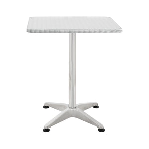 Table de bar et bistrot Järpen Hauteur réglable Carré [en.casa]