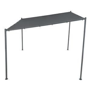 Pavillon Carunchio 300x285x248cm Gris foncé [en.casa]