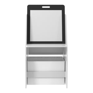 Bureau d'enfant et tabouret Ferrol avec tableau blanc intégré [en.casa]