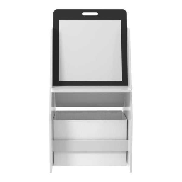 Bureau d'enfant et tabouret Ferrol avec tableau blanc intégré [en.casa]