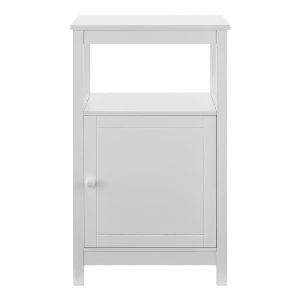 Table d'appoint Merijärvi 79x48x39cm Blanc [en.casa]