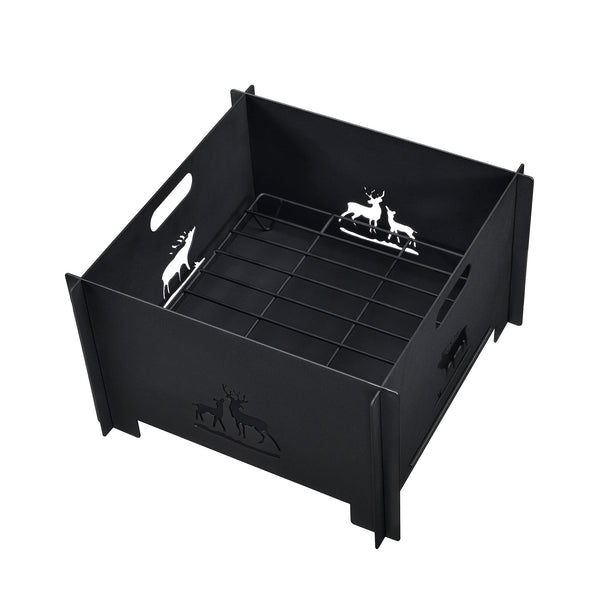 Foyer Etnedal Coupe-feu 25 x 40 x 40 cm [casa.pro]