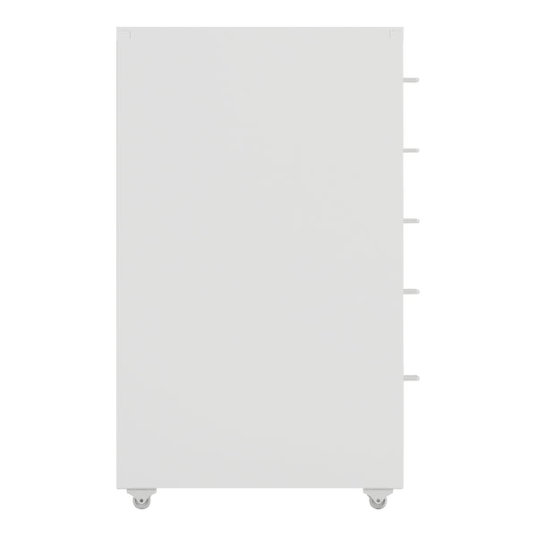 Caisson de bureau Kökar à roulettes avec 5 tiroirs 69 x 28 x 41 cm [en.casa]